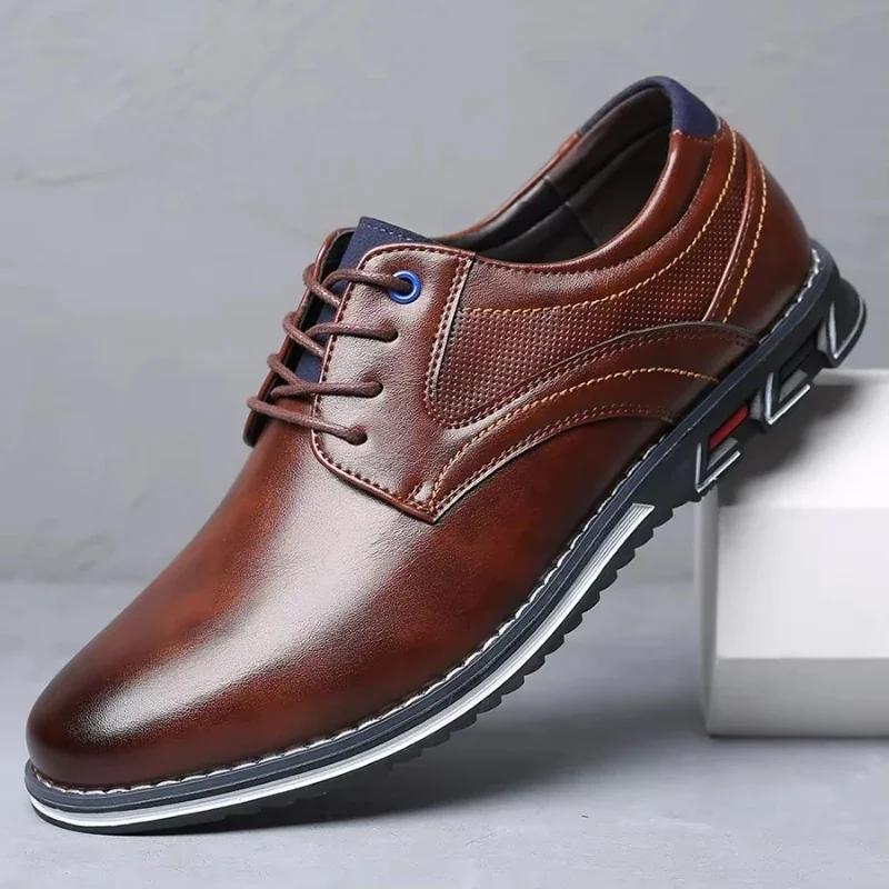 Retro Men s Shoes Business Leather Shoes Fashion Solid Pointed Toe Casual Shoes Office Men Loafers Luxury Lace Up Man Dress Shoe 38 коричневый
Retro Men s Shoes Business Leather Shoes Fashion Solid Pointed Toe Casual Shoes Office Men Loafers Luxury Lace Up Man Dress Shoe 38 коричневый