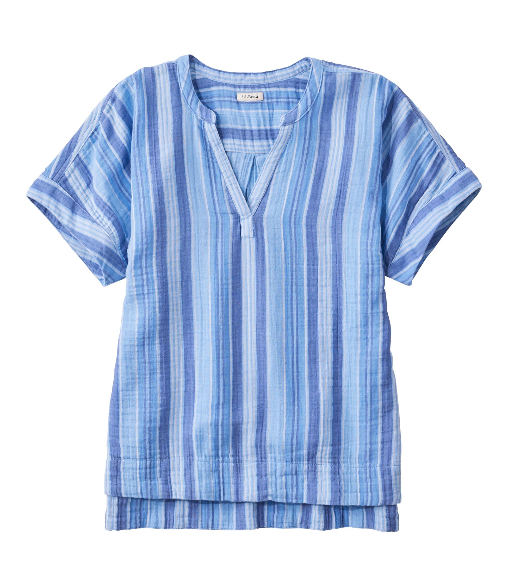 LL Bean Рубашка женская из облачной марли, короткий рукав, посадка, XL, полоска, разноцветный, 1000274189
LL Bean Рубашка женская из облачной марли, короткий рукав, посадка, XL, полоска, разноцветный, 1000274189