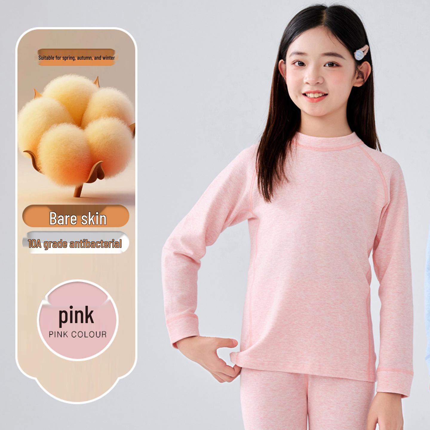 Детский теплый хлопковый комплект нижнего белья из лайкры: Осенний однотонный свитер и брюки для мальчиков и девочек 110cm
Детский теплый хлопковый комплект нижнего белья из лайкры: Осенний однотонный свитер и брюки для мальчиков и девочек 110cm