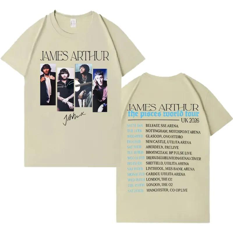 Singer James Arthur Mens Fashion TShirt 2026 Album Casual Loose TShirt HipHop High Quality Comfortable Short Sleeve Unisex S
Singer James Arthur Mens Fashion TShirt 2026 Album Casual Loose TShirt HipHop High Quality Comfortable Short Sleeve Unisex S