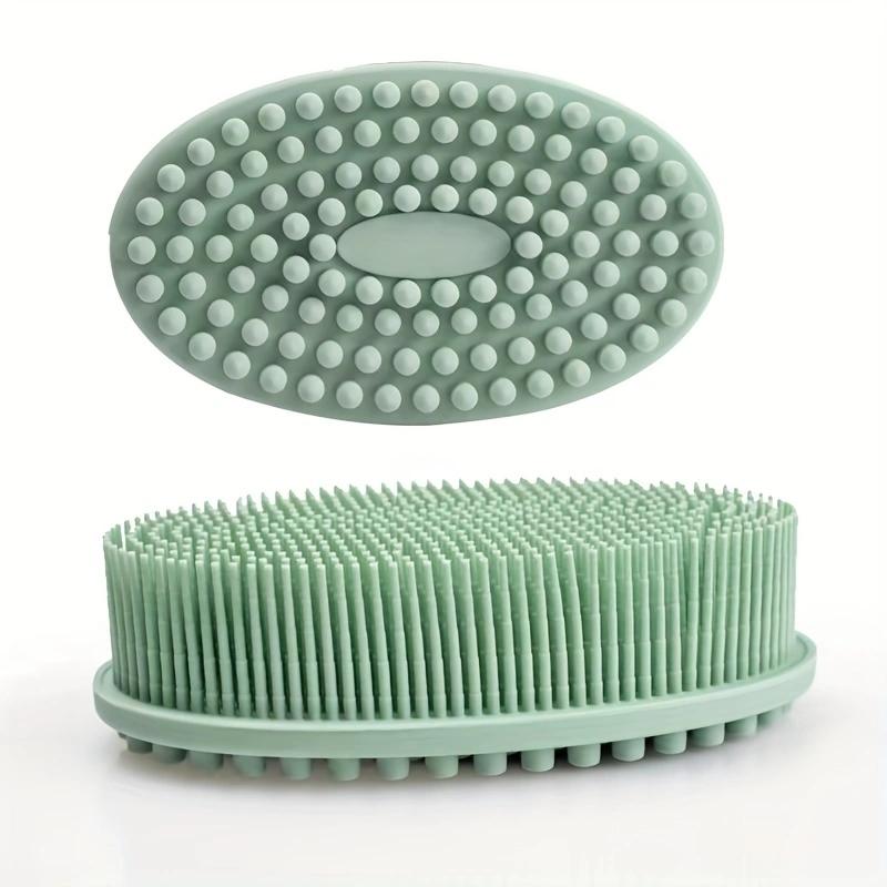 Soft Silicone Bath Brush - Portable Body Scrubber & Scalp Massage Brush 1Pcs Pack grass зелений колір
Soft Silicone Bath Brush - Portable Body Scrubber & Scalp Massage Brush 1Pcs Pack grass зелений колір