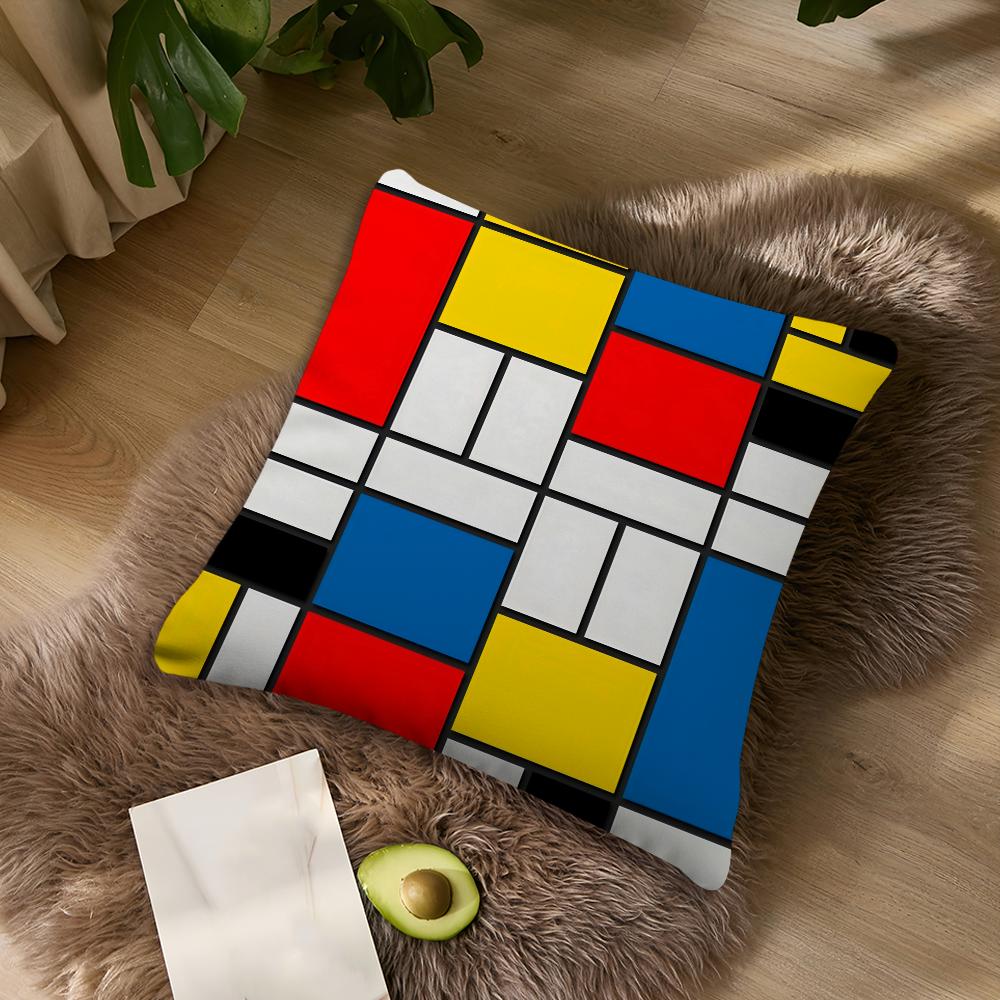 Abstract Painting Piet Mondrian Art Simple For Bedroom Car Coffee Shop Room Soft and Living Room Sofa Decorative Pillow Case 30cmx30cm
Abstract Painting Piet Mondrian Art Simple For Bedroom Car Coffee Shop Room Soft and Living Room Sofa Decorative Pillow Case 30cmx30cm