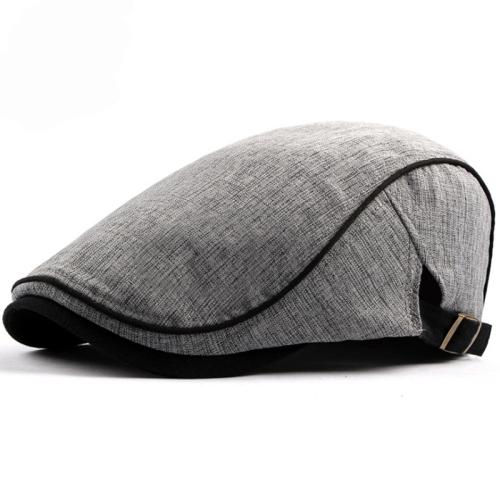 HT1578 Beret New Spring Summer Men Women Hat Fashion Western Style Duckbill Flat Cap Hat Adjustable Cotton Beret Cap світло-сірого кольору
HT1578 Beret New Spring Summer Men Women Hat Fashion Western Style Duckbill Flat Cap Hat Adjustable Cotton Beret Cap світло-сірого кольору