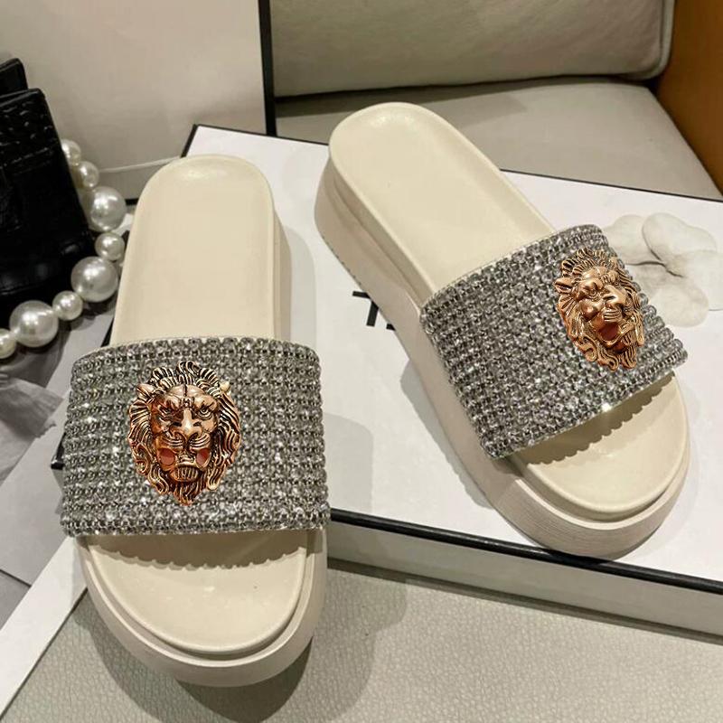 Fashion Net red slippers female summer wear non-slip muffin thick sole flip-flops 100 wedge heel rhinestone beach shoes 35 41 белый
Fashion Net red slippers female summer wear non-slip muffin thick sole flip-flops 100 wedge heel rhinestone beach shoes 35 41 белый