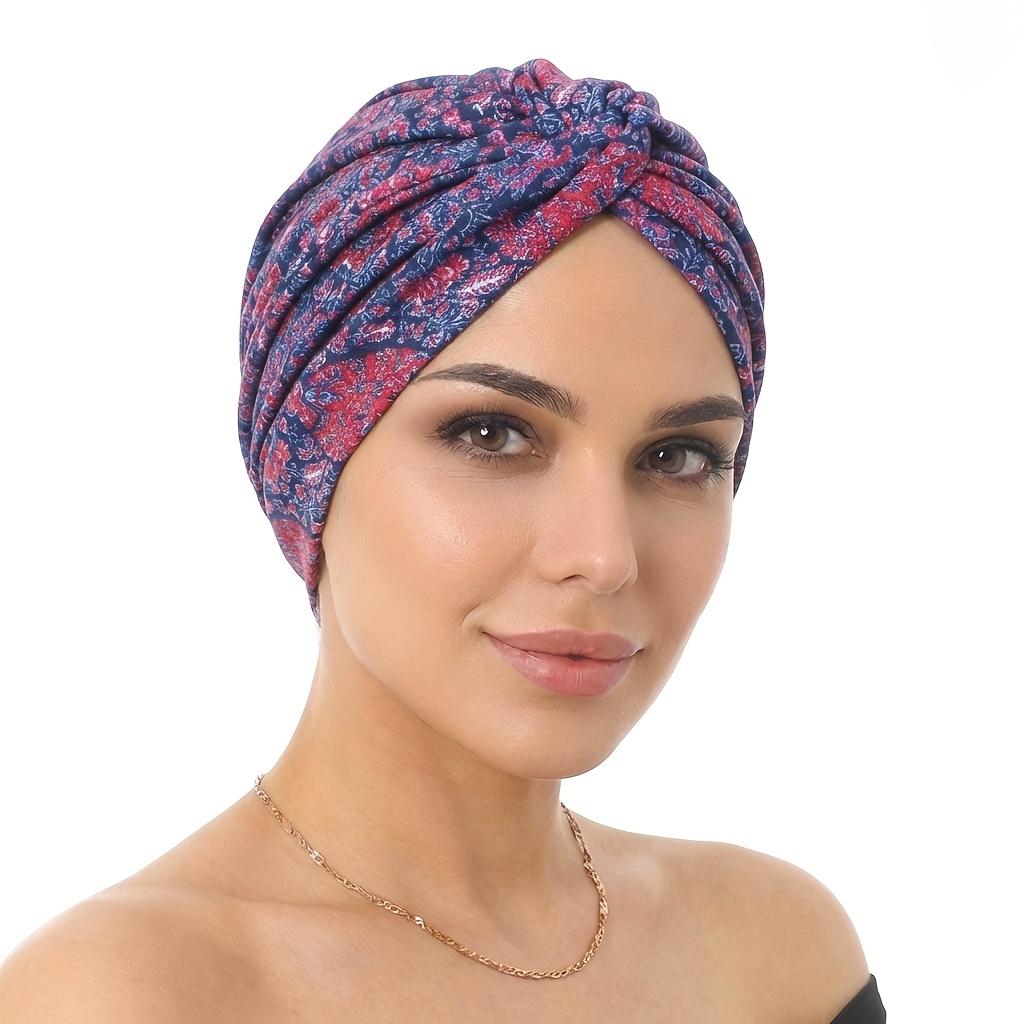 New Bohemian Double-Layer Headwrap, Twisted Turban Hat, Soft Cashew Flower Pattern Headscarf, Hair Accessory
New Bohemian Double-Layer Headwrap, Twisted Turban Hat, Soft Cashew Flower Pattern Headscarf, Hair Accessory