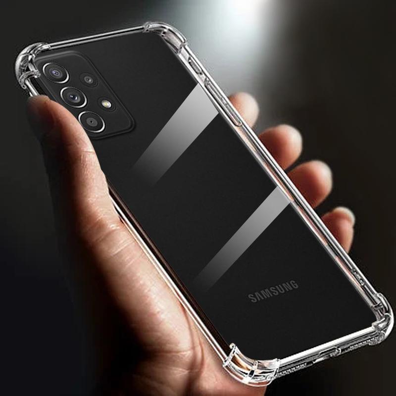 Thickened Airbag Shockproof Clear Soft Tpu Phone Case For Samsung Galaxy A52 a52s case Transparent Back Cover A 52 s cases
Thickened Airbag Shockproof Clear Soft Tpu Phone Case For Samsung Galaxy A52 a52s case Transparent Back Cover A 52 s cases