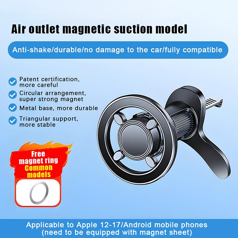 1 Set Car Air Outlet Gps Mobile Bracket Magnetic Car Phone Holder Stand Auto Interior Decor Diy Accessories MG02
1 Set Car Air Outlet Gps Mobile Bracket Magnetic Car Phone Holder Stand Auto Interior Decor Diy Accessories MG02
