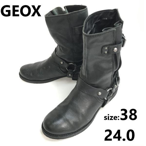 GEOX Leather Mid Harness Boots Size 38 24.0 Unisex Black Leather Boots Shoes(USED)
GEOX Leather Mid Harness Boots Size 38 24.0 Unisex Black Leather Boots Shoes(USED)