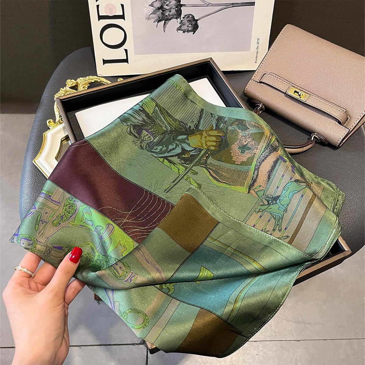 100% Шелковый Шарф Женский Ободок для Волос Фуляр Высокое Качество Квадратный Женский Принт Шейный Платок для Волос Дамская Шаль Палантин Хиджаб Бандана Шарфы Real Silk 65x65cm
100% Шелковый Шарф Женский Ободок для Волос Фуляр Высокое Качество Квадратный Женский Принт Шейный Платок для Волос Дамская Шаль Палантин Хиджаб Бандана Шарфы Real Silk 65x65cm