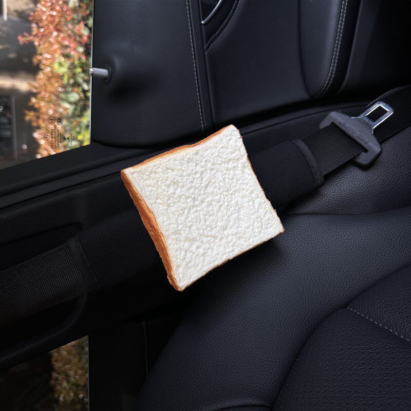 Cute Cake-Shaped Car Seatbelt Shoulder Pad to Prevent Neck Strain, Car Interior Accessory for Female Co-Drivers, New Car Gift Shoulder Pad Toast Black
Cute Cake-Shaped Car Seatbelt Shoulder Pad to Prevent Neck Strain, Car Interior Accessory for Female Co-Drivers, New Car Gift Shoulder Pad Toast Black