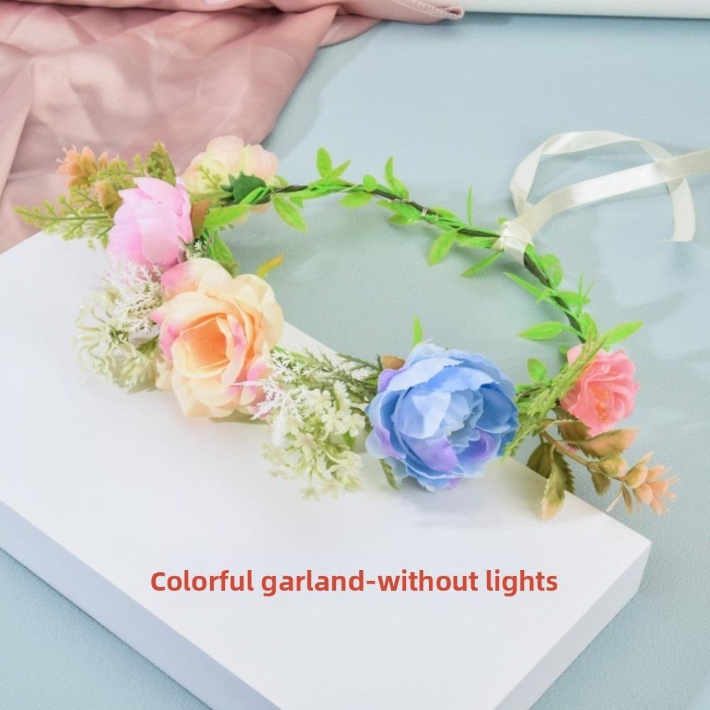 Nights Glow Color LED Flower Crown Diameter 18cm Multistyles Adjustable Flower Wreath Birthday Party Wreath
Nights Glow Color LED Flower Crown Diameter 18cm Multistyles Adjustable Flower Wreath Birthday Party Wreath