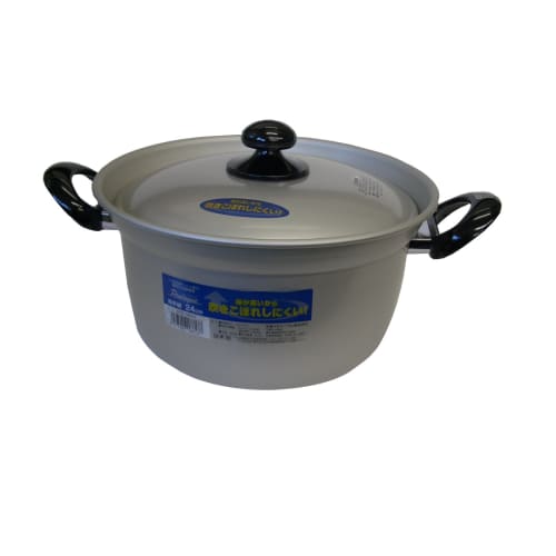 Hokuriku Aluminum Prologue HP62-RM243 24cm Double-Handled Pot, Aluminum, Gas Stove, Made in Japan, Overflow Resistant
Hokuriku Aluminum Prologue HP62-RM243 24cm Double-Handled Pot, Aluminum, Gas Stove, Made in Japan, Overflow Resistant