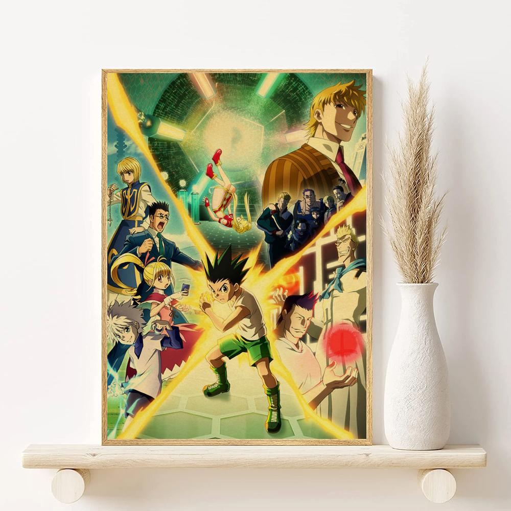 Аниме H-Hunter x hunter Постер HD арт липкий на стену водонепроницаемый для дома гостиной спальни бара эстетическое украшение 21cm×30cm NoFrame
Аниме H-Hunter x hunter Постер HD арт липкий на стену водонепроницаемый для дома гостиной спальни бара эстетическое украшение 21cm×30cm NoFrame