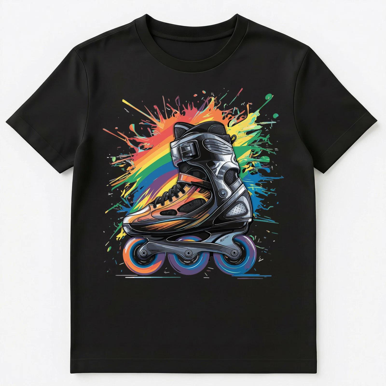 Colorful Paint Splash Rollerblades Art Graphic Unisex T-Shirt 2XL
Colorful Paint Splash Rollerblades Art Graphic Unisex T-Shirt 2XL