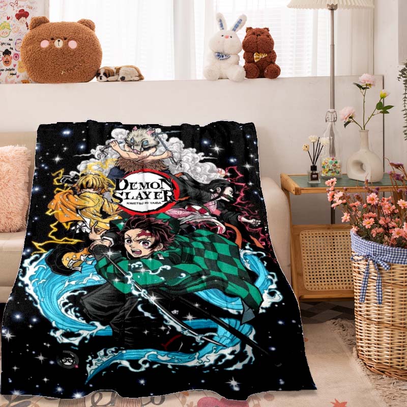 The Anime-themed Kimetsu No Yaiba Blanket Is Perfect for Naps, Sofas, Living Rooms, Offices, Bedrooms, and Other Similar Spaces. 150x180cm
The Anime-themed Kimetsu No Yaiba Blanket Is Perfect for Naps, Sofas, Living Rooms, Offices, Bedrooms, and Other Similar Spaces. 150x180cm