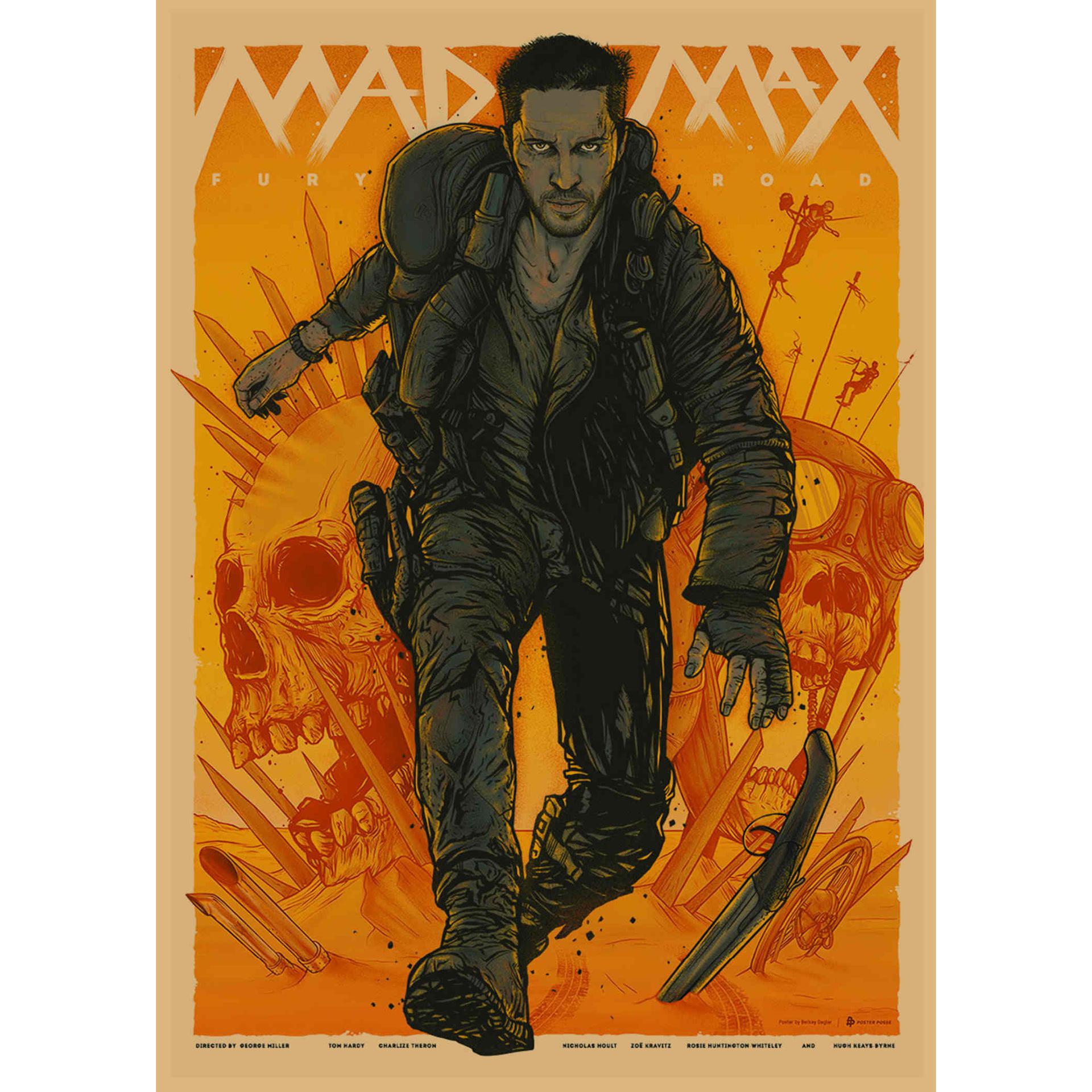 Classic Mad Max Sci-Fi Retro Kraft Poster Wall Art 29.7X42cm (A3 size)
Classic Mad Max Sci-Fi Retro Kraft Poster Wall Art 29.7X42cm (A3 size)
