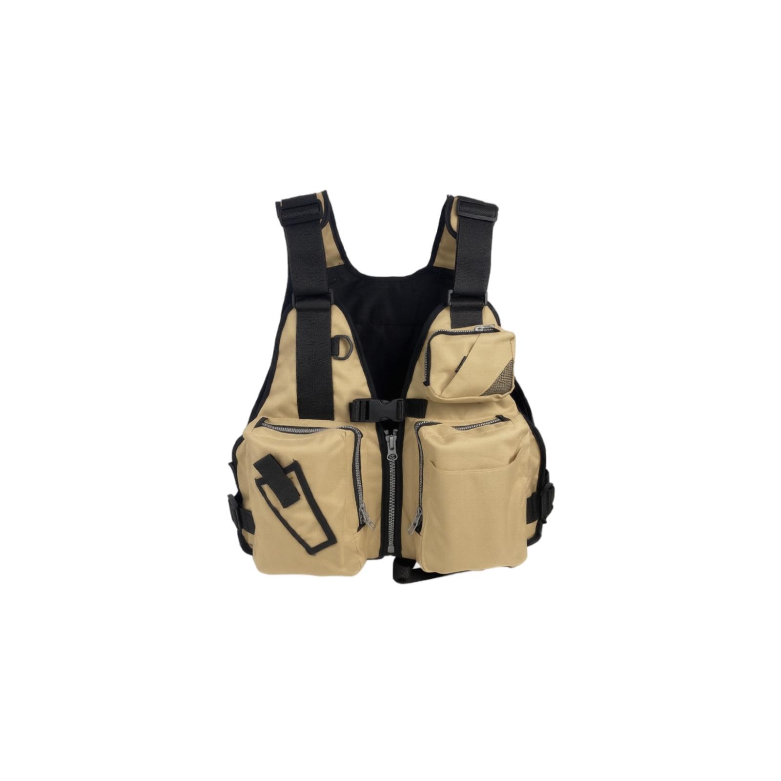 Portable Foldable Life Jacket with Reflective Back Pockets Adjustable Size Safety Vest with Whistle for Water Activities one size бежевый
Portable Foldable Life Jacket with Reflective Back Pockets Adjustable Size Safety Vest with Whistle for Water Activities one size бежевый