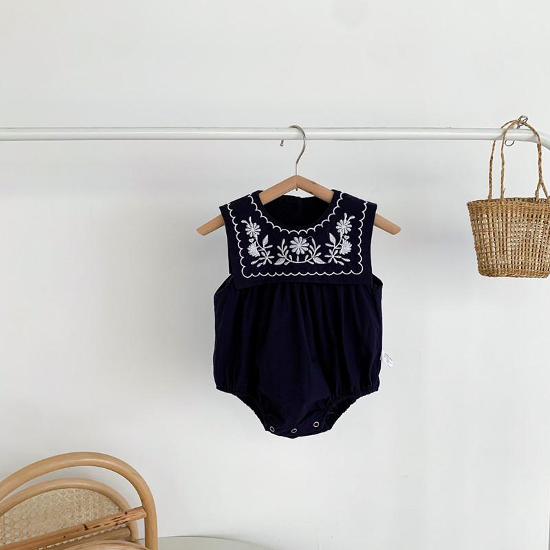 Summer Baby Flower Embroidery Romper Cute Sleeveless Bodysuit Infant Girl Clothing 90
Summer Baby Flower Embroidery Romper Cute Sleeveless Bodysuit Infant Girl Clothing 90