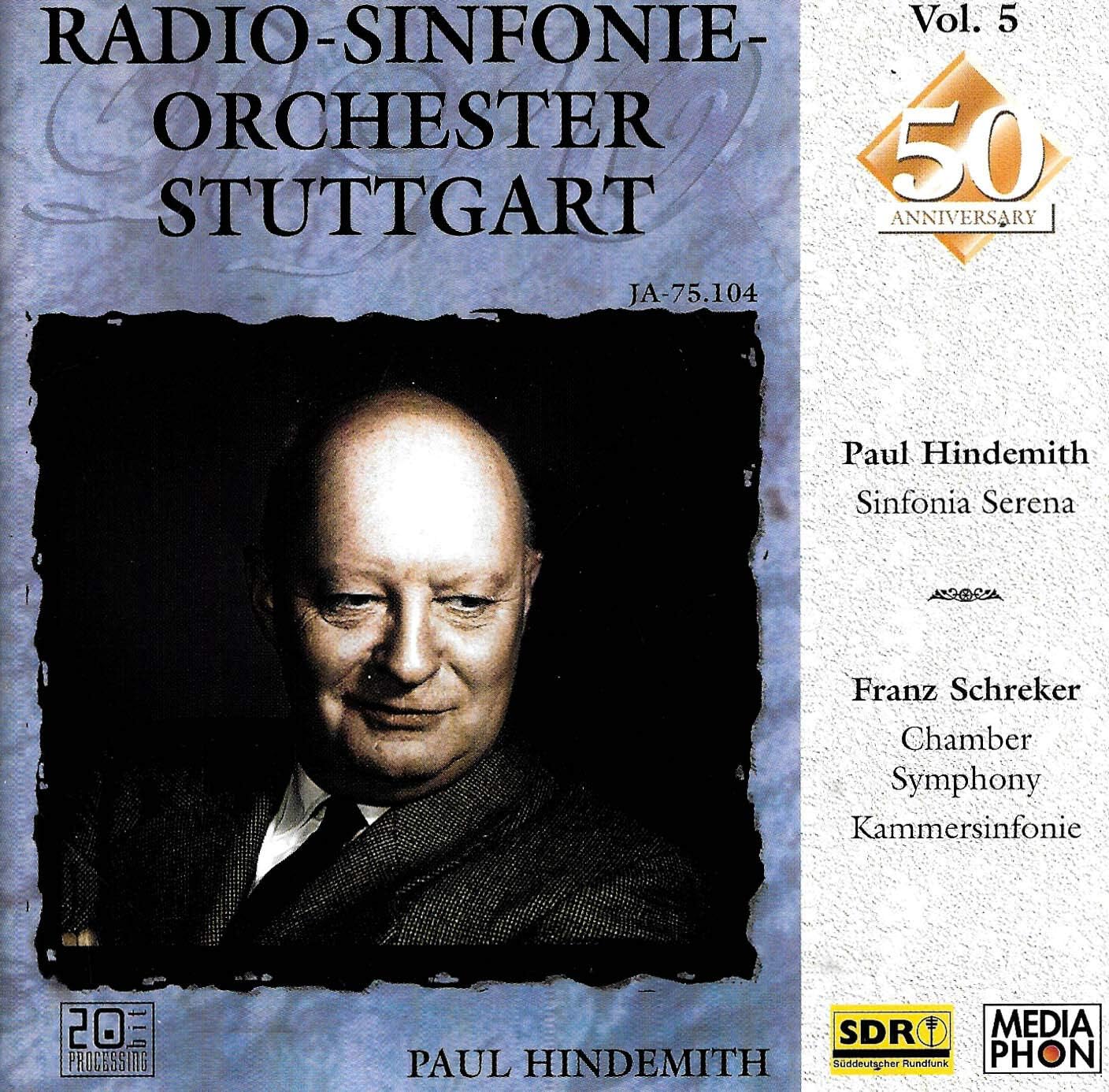 CD PAUL HINDEMITH - Chamber Symphony / Sinfonia Serenad JA75104 Non Japan Classical Used
CD PAUL HINDEMITH - Chamber Symphony / Sinfonia Serenad JA75104 Non Japan Classical Used