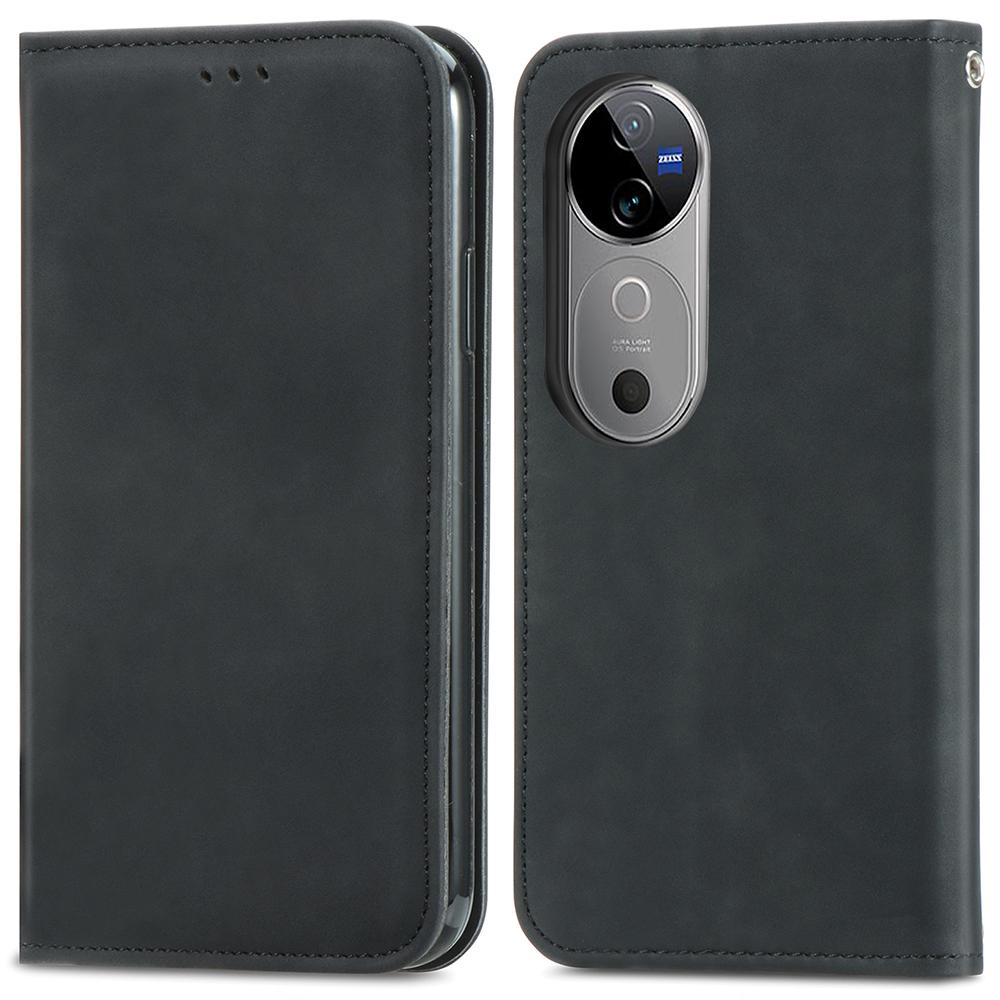 Кожаный чехол для vivo V40 5G с держателем для карт, магнитный чехол для телефона A
Кожаный чехол для vivo V40 5G с держателем для карт, магнитный чехол для телефона A