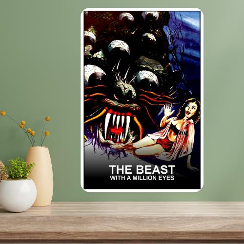 The Beast with a Million Eyes Classic Movie Metal Poster Sign 20x30cm(7.8x11.8inch)
The Beast with a Million Eyes Classic Movie Metal Poster Sign 20x30cm(7.8x11.8inch)
