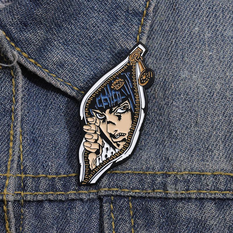 Cartoon Comic Character Enamel Pins Custom Jojo Japan Tv Animation Brooches Lapel Badges Classic Jewelry Gift For Fans Friends
Cartoon Comic Character Enamel Pins Custom Jojo Japan Tv Animation Brooches Lapel Badges Classic Jewelry Gift For Fans Friends
