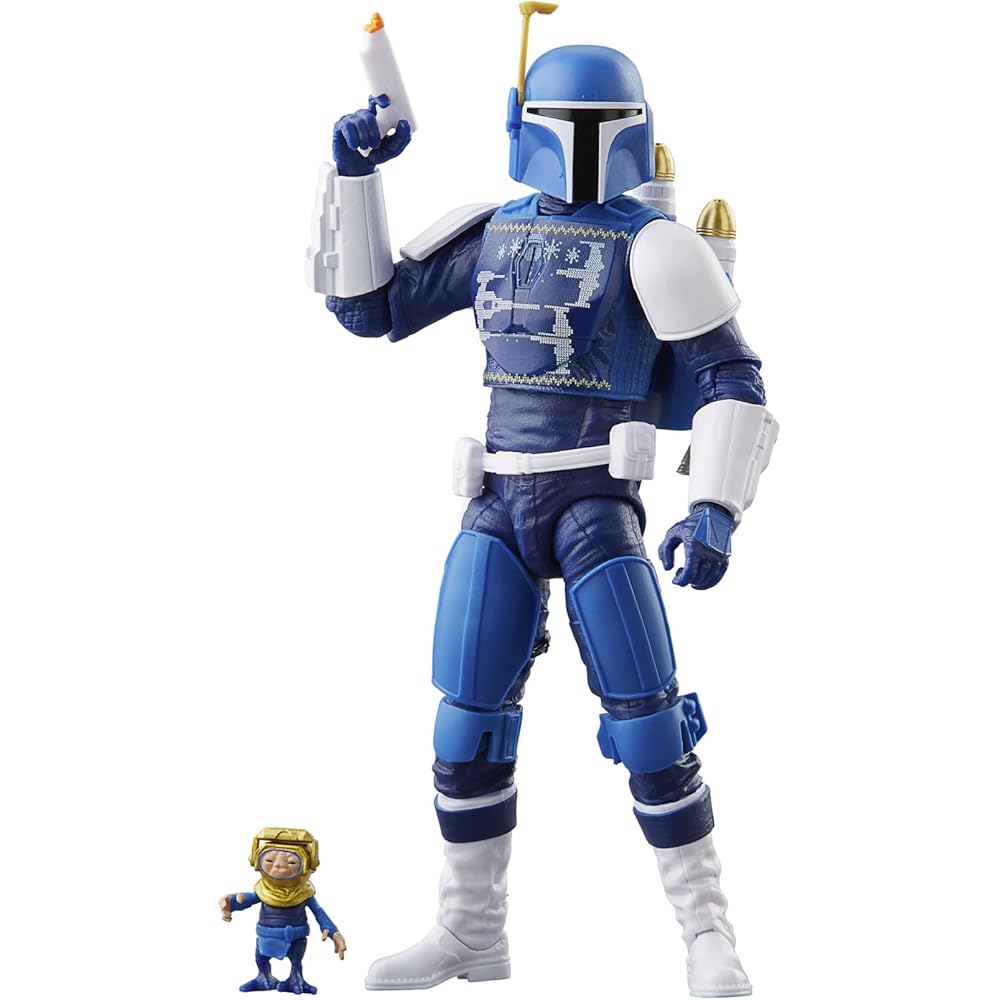 Star Wars Black Series Mandalorian Scout Holiday Edition 6 Inch Action Figure for Ages 4 and Up
Star Wars Black Series Mandalorian Scout Holiday Edition 6 Inch Action Figure for Ages 4 and Up