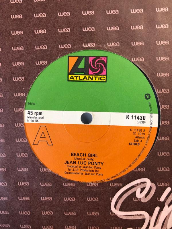 7inch Record JEANLUC PONTY Beach Girl Sunset Drive K11430 Atlantic 1979 UK Jazz Used
7inch Record JEANLUC PONTY Beach Girl Sunset Drive K11430 Atlantic 1979 UK Jazz Used