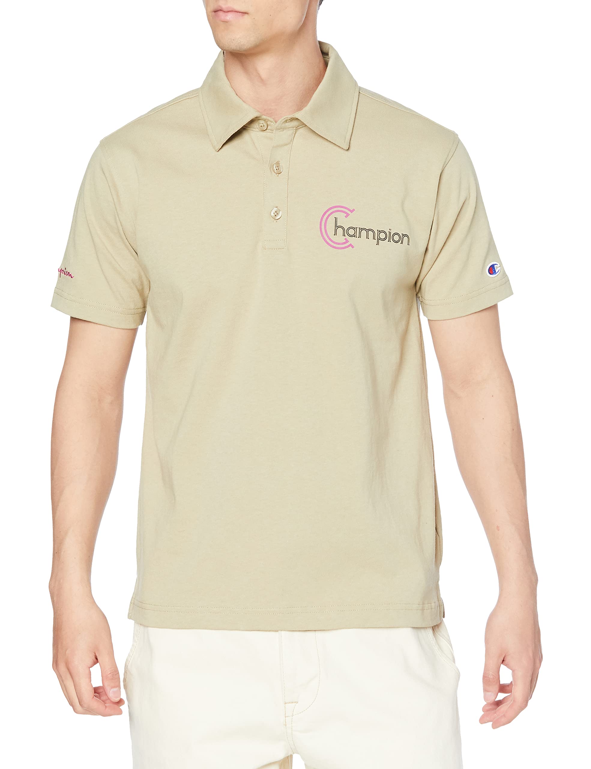 Champion Basic Футболка с коротким рукавом и вышивкой, размер M, мужская, 100% хлопок, США, логотип, бежевая, (C3-X349) бежевый
Champion Basic Футболка с коротким рукавом и вышивкой, размер M, мужская, 100% хлопок, США, логотип, бежевая, (C3-X349) бежевый