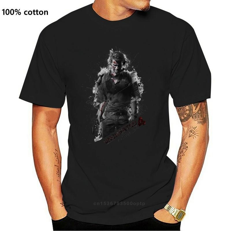 Чоловіча футболка Uncharted 4 A Thiefs End Nathan Drake Fashion Cotton Funny T-Shirt Новинка для жінок 3XL чорний
Чоловіча футболка Uncharted 4 A Thiefs End Nathan Drake Fashion Cotton Funny T-Shirt Новинка для жінок 3XL чорний