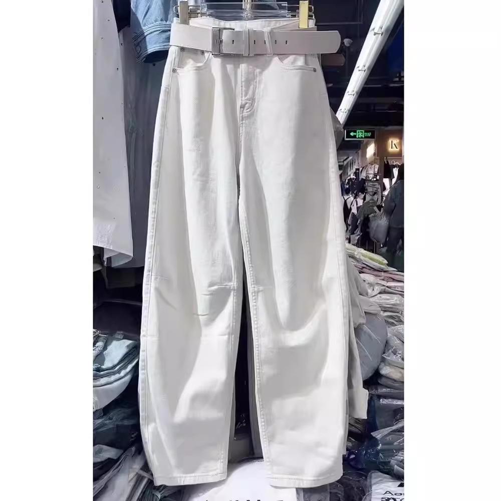 2024 Trendy Women s White Wide-Leg Straight-Leg Jeans: Versatile, Loose, Slimming, Perfect for Summer. L
2024 Trendy Women s White Wide-Leg Straight-Leg Jeans: Versatile, Loose, Slimming, Perfect for Summer. L