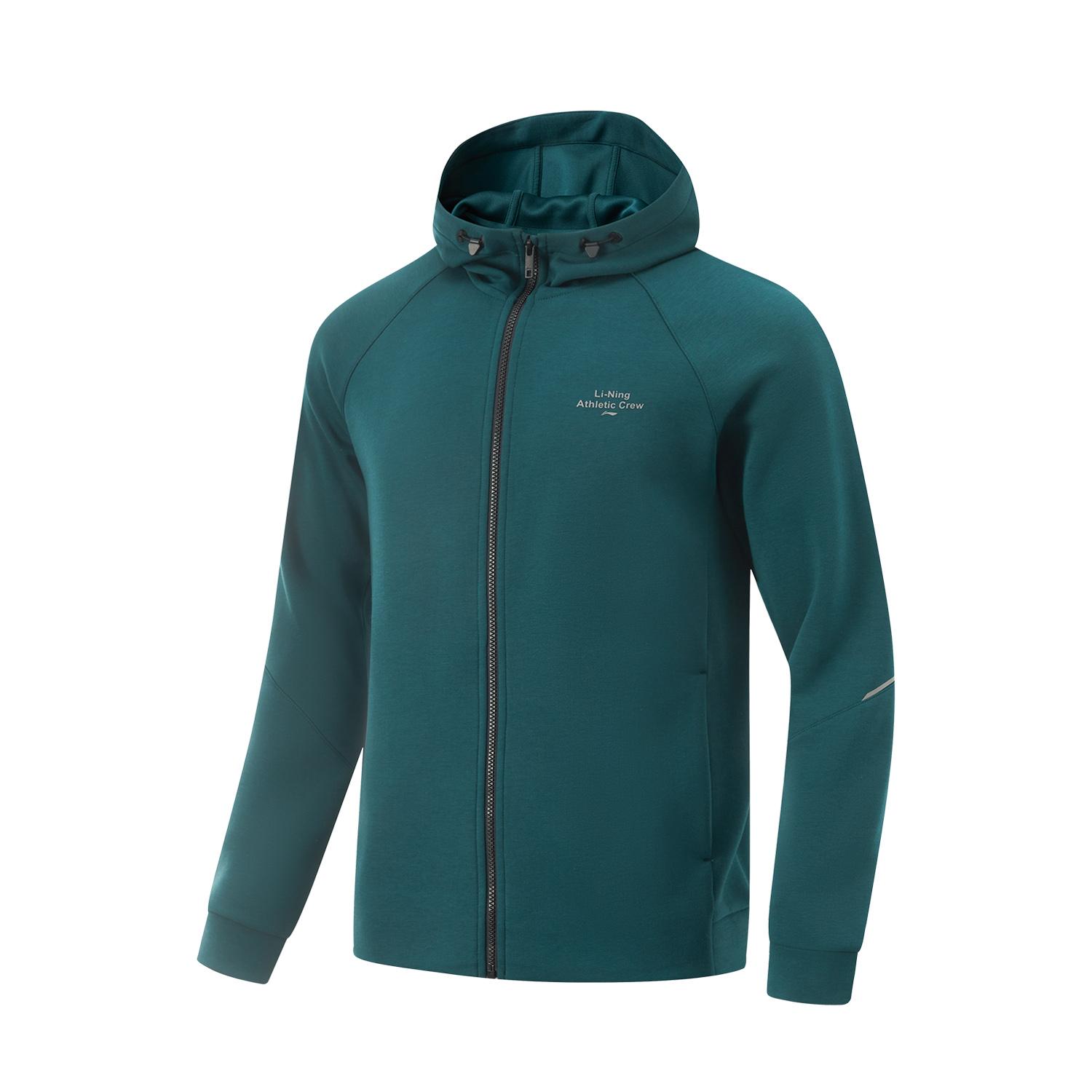 Li Ning Fitness Series Sports Casual Simple Solid Color Ice Silk Quick Dry Cool Hooded Zipper Sweatshirt Men sweatshirt Dark-Reef-Green AWDV801-3 S
Li Ning Fitness Series Sports Casual Simple Solid Color Ice Silk Quick Dry Cool Hooded Zipper Sweatshirt Men sweatshirt Dark-Reef-Green AWDV801-3 S