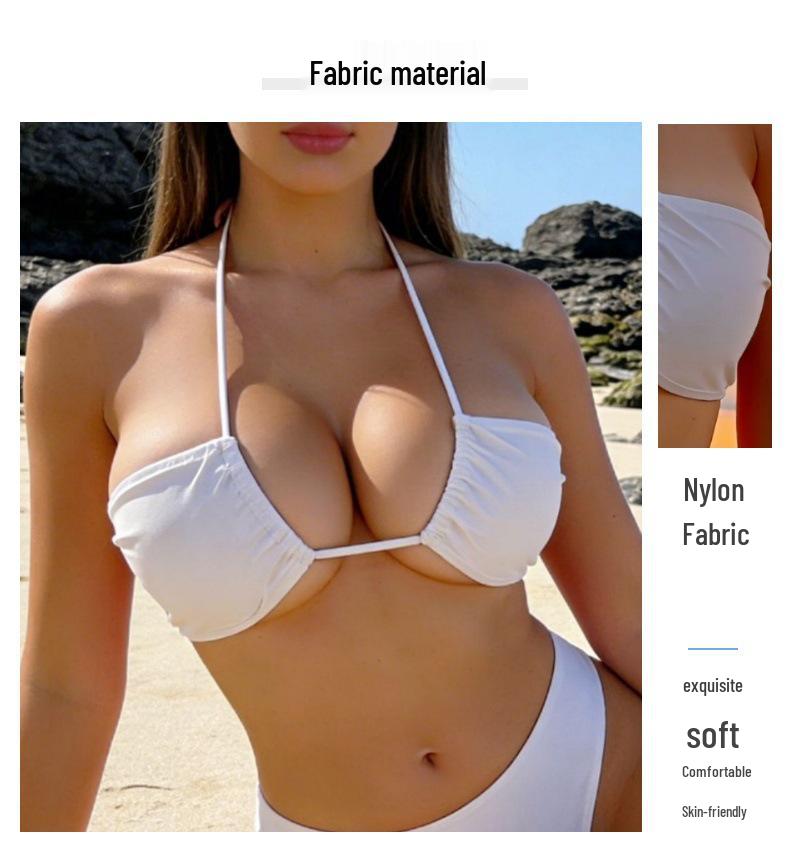 2025 Low-Waist Deep V Solid Color Bikini Two-Piece Swimsuit Small фуксія
2025 Low-Waist Deep V Solid Color Bikini Two-Piece Swimsuit Small фуксія