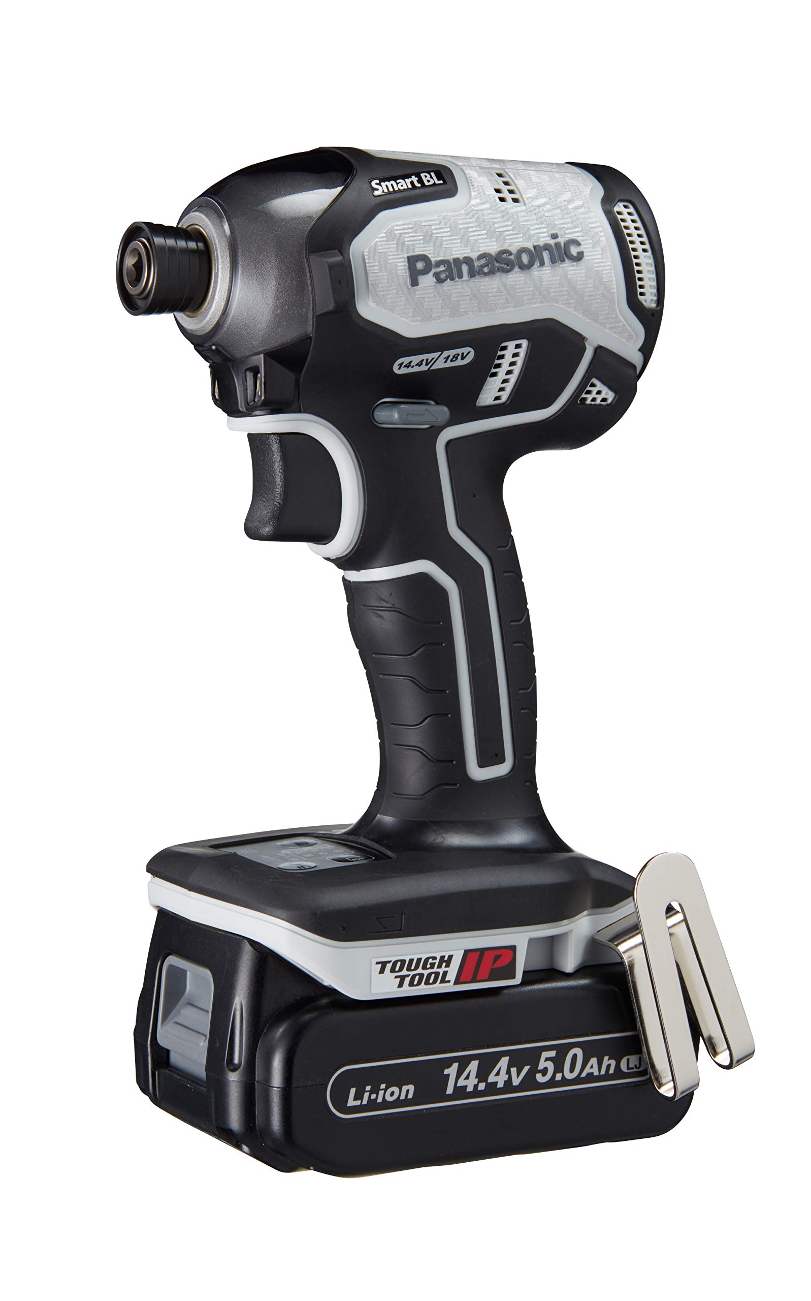 Panasonic Rechargeable Impact Driver Battery Pack x 2 Charger with Large Storage Case Dual Smart BL using IP56 Gray 14.4V 5.0Ah (14.4V/18V) 170N m сірий колір
Panasonic Rechargeable Impact Driver Battery Pack x 2 Charger with Large Storage Case Dual Smart BL using IP56 Gray 14.4V 5.0Ah (14.4V/18V) 170N m сірий колір