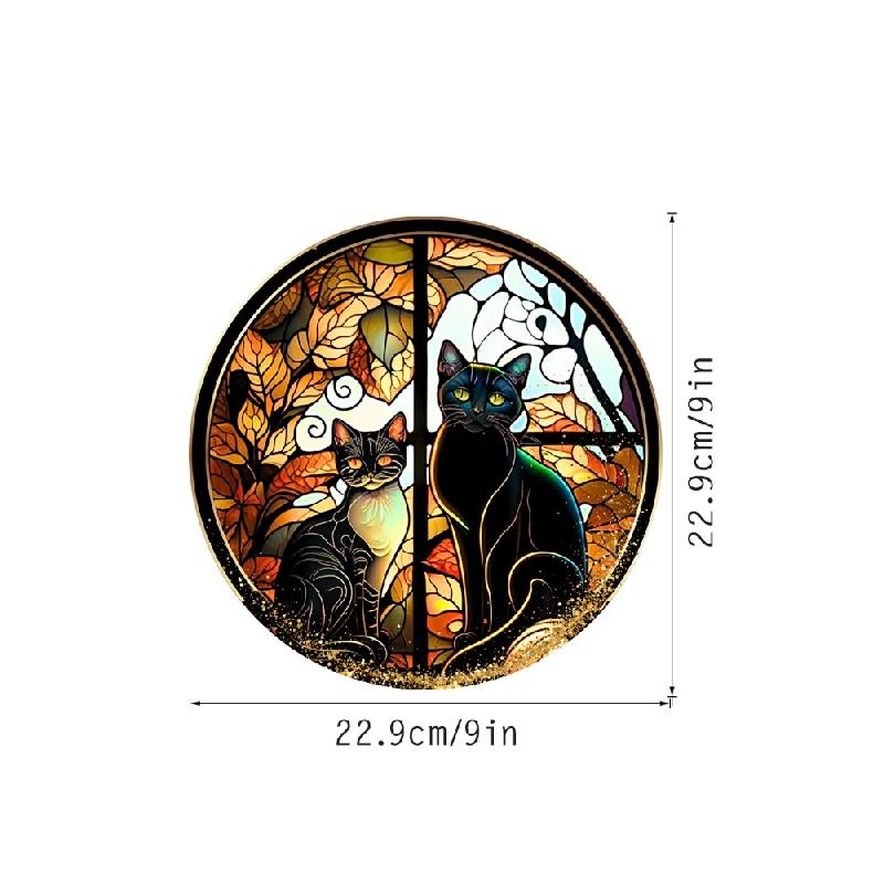 Scary Cat Halloween Decorative Static Cling Glass Sticker, Window Party Decoration Wall Car Sticker Window Decoration#47
Scary Cat Halloween Decorative Static Cling Glass Sticker, Window Party Decoration Wall Car Sticker Window Decoration#47