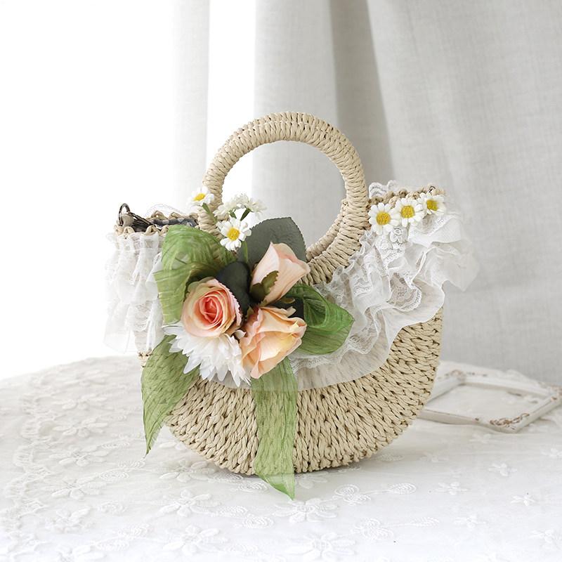 Girls Victorian Lolita Flat Bonnet Cap Headdress Womens Tea Party Sun Hat Lace Bows Flowers Ribbons Straw Hats and Handbag
Girls Victorian Lolita Flat Bonnet Cap Headdress Womens Tea Party Sun Hat Lace Bows Flowers Ribbons Straw Hats and Handbag