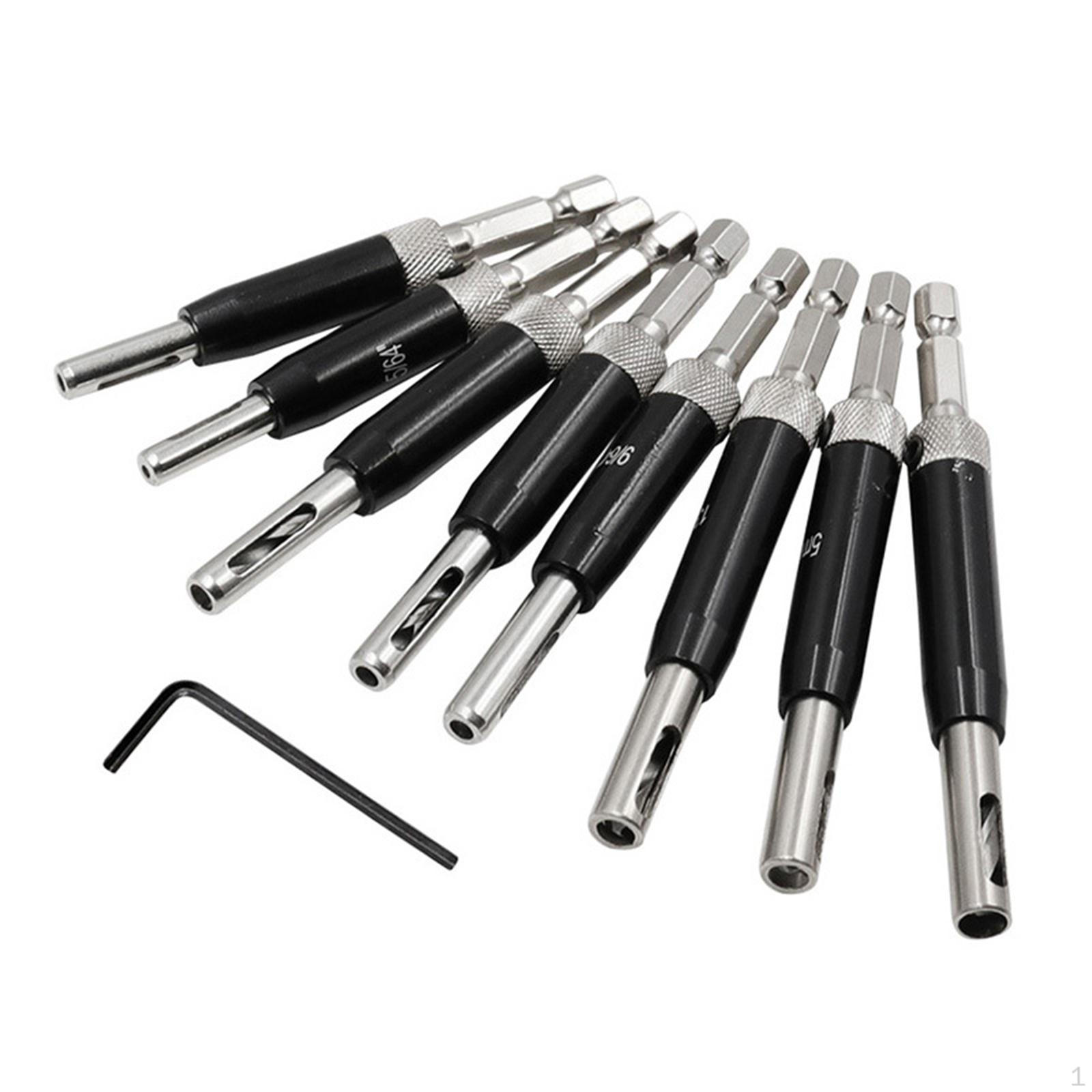 8 Pieces Center Hinge Drill Bit Mill Tool, Woodworking Tools, Multifunctional Stainless Steel
8 Pieces Center Hinge Drill Bit Mill Tool, Woodworking Tools, Multifunctional Stainless Steel