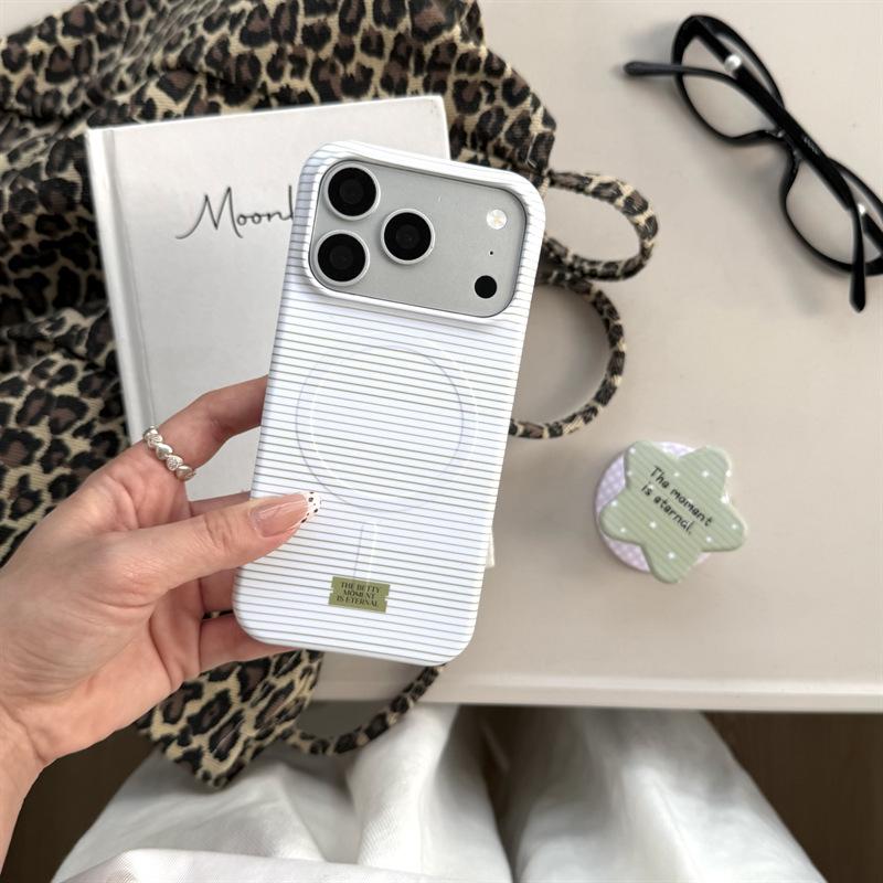 Korean Style Horizontal Stripes & Stars Magnetic iPhone 17/16 Pro Max Case for Women iPhone 17
Korean Style Horizontal Stripes & Stars Magnetic iPhone 17/16 Pro Max Case for Women iPhone 17