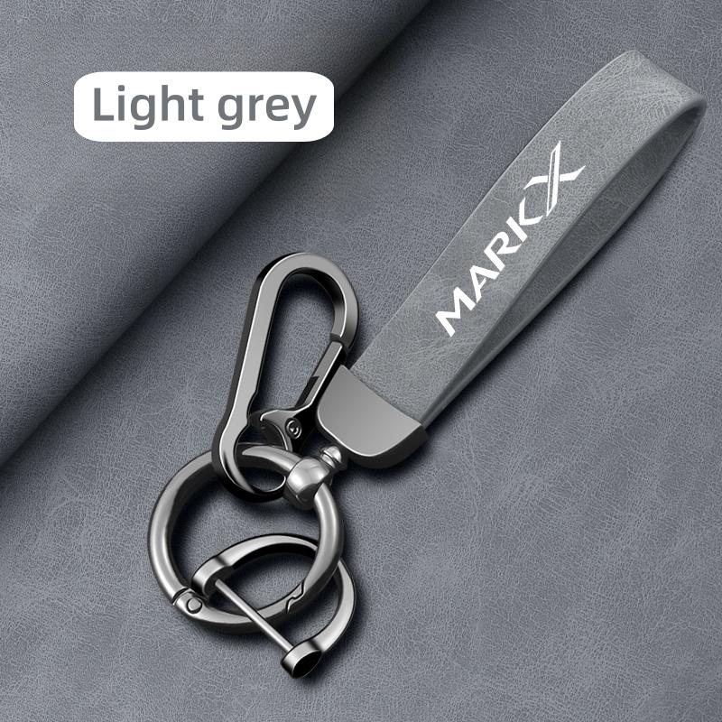 High-grade Leather Keychain Ultra-clear Printing Metal Keychain For Toyota MARKX MARK-X grmn premium 350s 300g Car Accessories світло-сірого кольору
High-grade Leather Keychain Ultra-clear Printing Metal Keychain For Toyota MARKX MARK-X grmn premium 350s 300g Car Accessories світло-сірого кольору