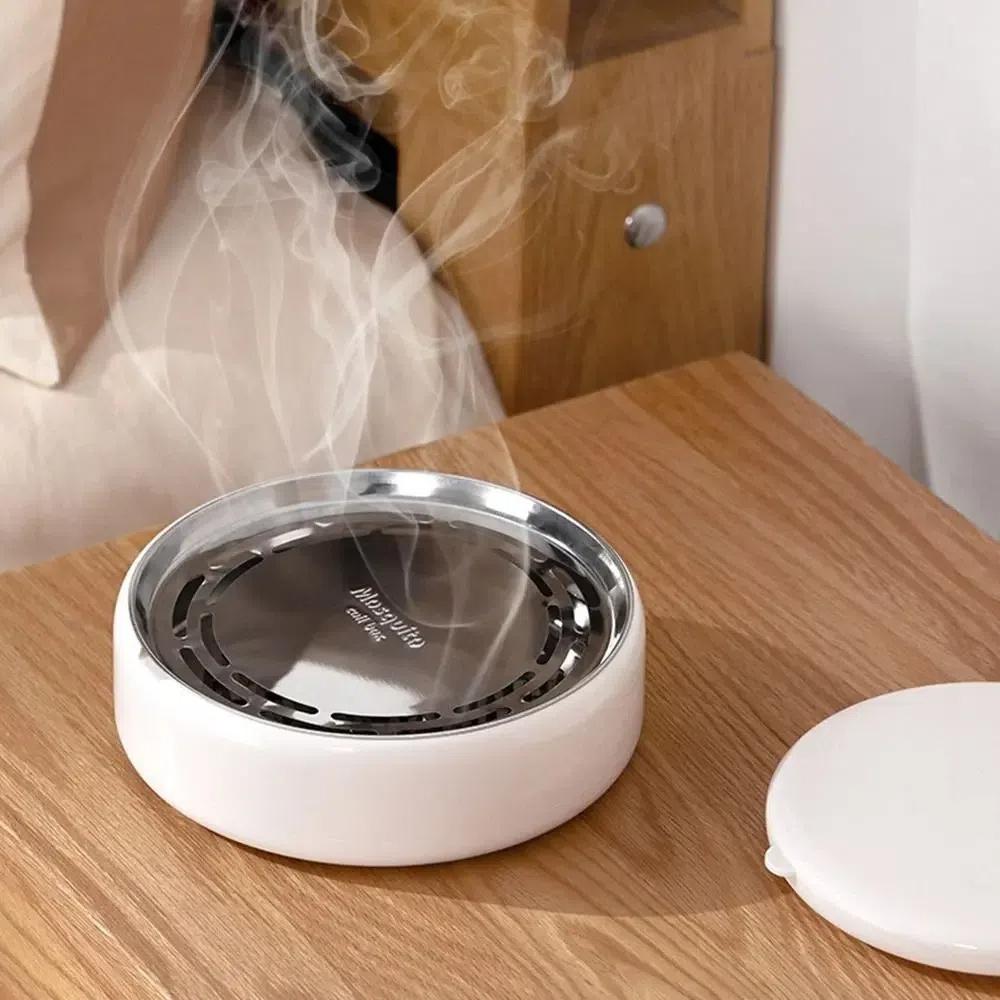 Heat-Resistant Mosquito Coil Bracket Anti-Mosquito Sandalwood Incense Burner Indoor Use білий
Heat-Resistant Mosquito Coil Bracket Anti-Mosquito Sandalwood Incense Burner Indoor Use білий