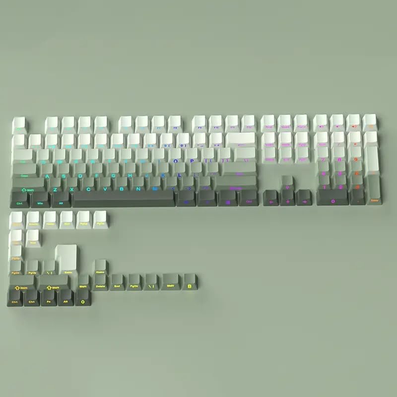 Keecipal Matcha Keycap OEM Profile PBT Dye Sublimation for Mechanical Gaming Keyboard Top Print 136 Keys Compatible with Cherry Gateron Kailh Otemu MX
Keecipal Matcha Keycap OEM Profile PBT Dye Sublimation for Mechanical Gaming Keyboard Top Print 136 Keys Compatible with Cherry Gateron Kailh Otemu MX