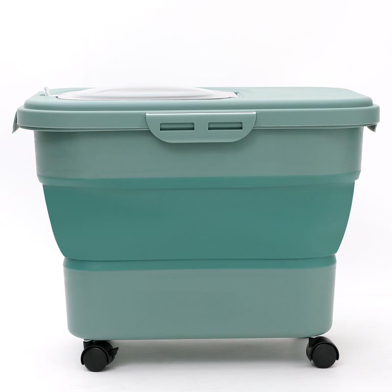 Large Dog Food Container Foldable Puppy Dog Food Storage Bucket Wheel Dogs Treats Storage Pets Animal Stackable Dry Food Boxes зелёный
Large Dog Food Container Foldable Puppy Dog Food Storage Bucket Wheel Dogs Treats Storage Pets Animal Stackable Dry Food Boxes зелёный