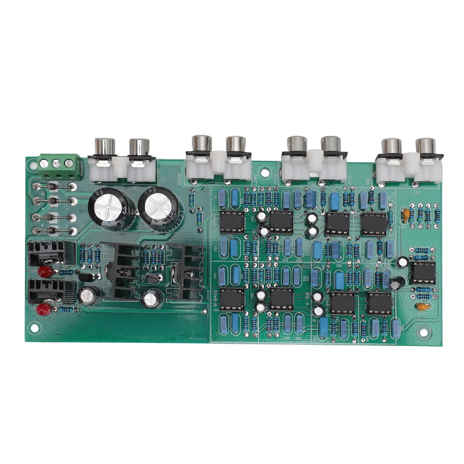 3 Way Speaker Frequency Divider Stereo 6 Channel Output 3 Units Crossover Filter Speaker Frequency
3 Way Speaker Frequency Divider Stereo 6 Channel Output 3 Units Crossover Filter Speaker Frequency
