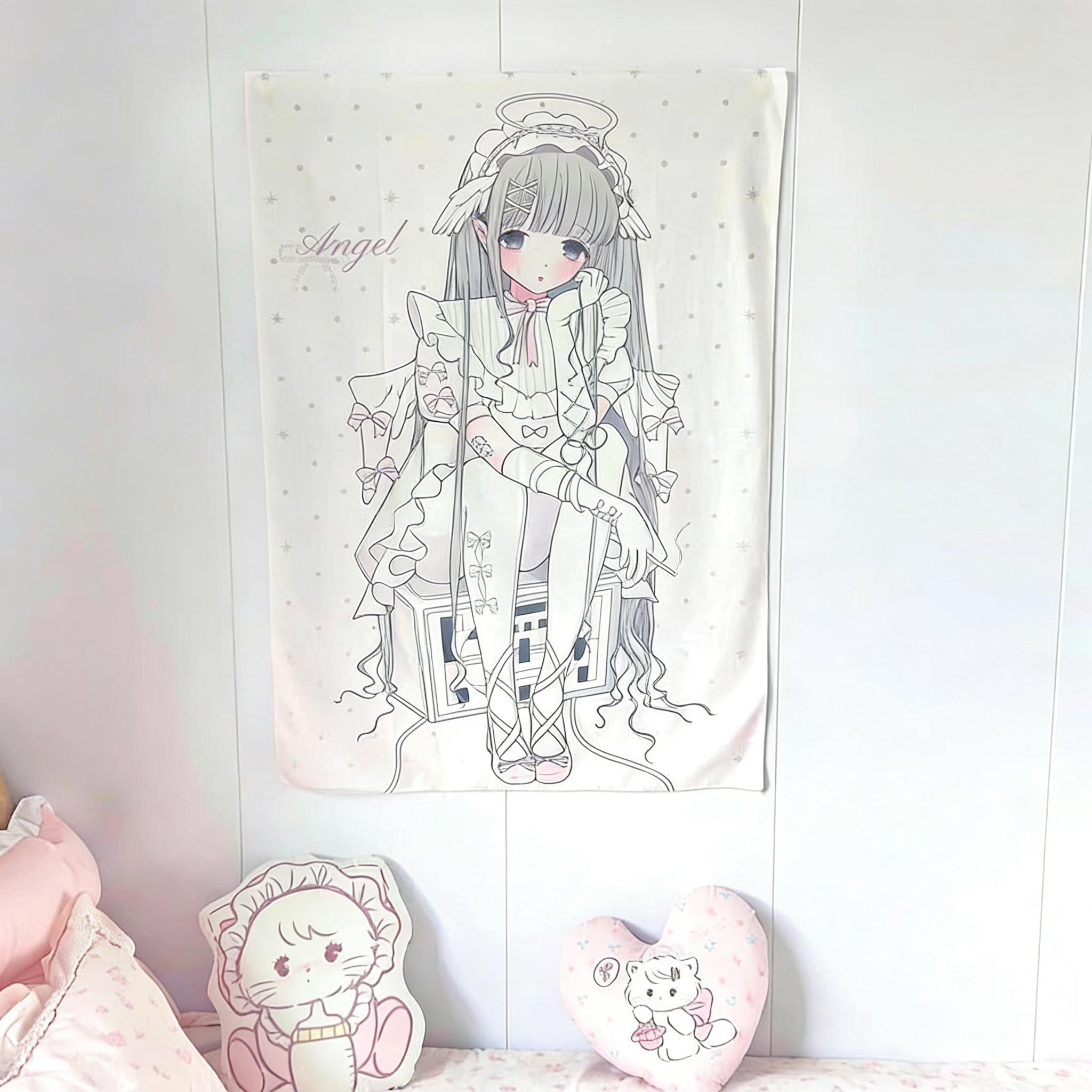 Kawaii Pink Mine Style Maid Girl Lolita Aesthetic Tapestry For Bedroom Wall Decor 74x94cm(29x37in)
Kawaii Pink Mine Style Maid Girl Lolita Aesthetic Tapestry For Bedroom Wall Decor 74x94cm(29x37in)