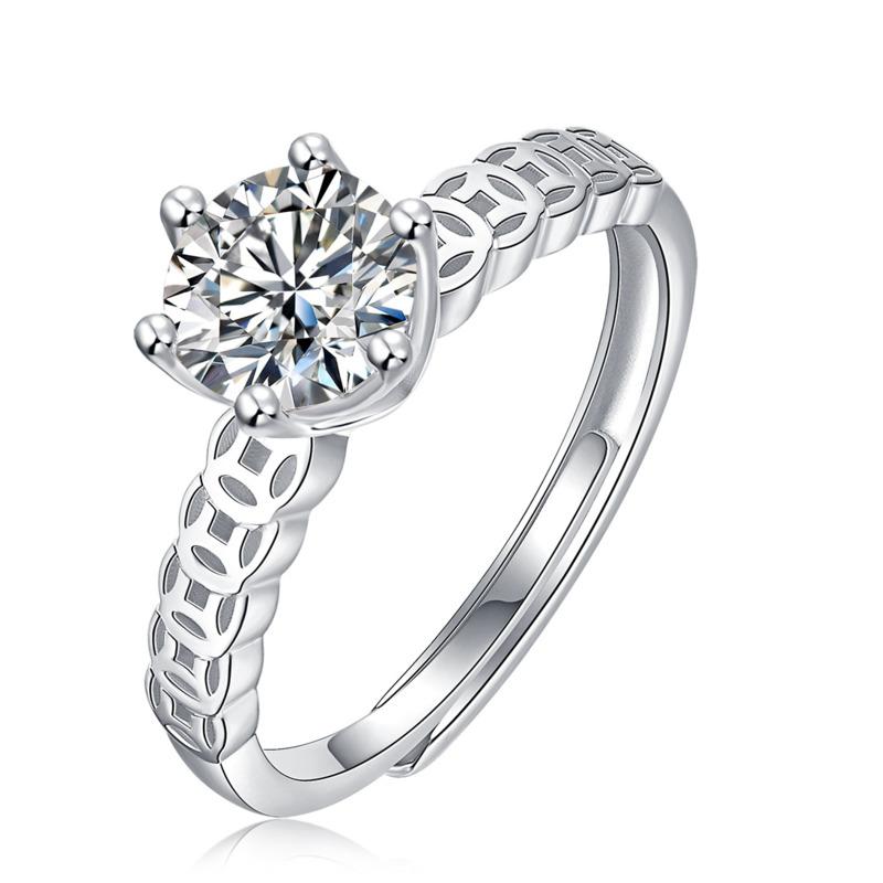 Женское вращающееся кольцо Bague Ringen S925 с камнем Моссан 1 карат, регулируемое серебряное ювелирное изделие с возможностью открывания 1ct Nude Cargo белый
Женское вращающееся кольцо Bague Ringen S925 с камнем Моссан 1 карат, регулируемое серебряное ювелирное изделие с возможностью открывания 1ct Nude Cargo белый