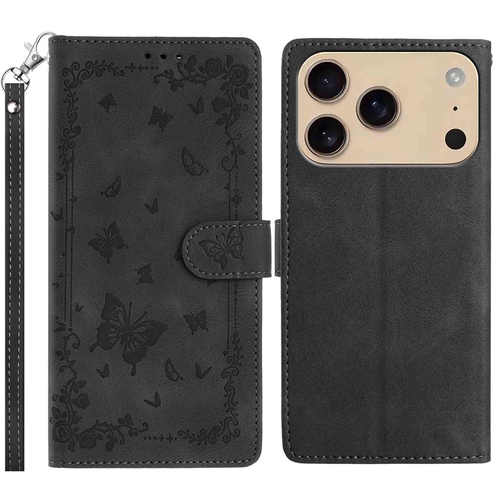 For iPhone 17 Pro Max Case Garden Imprinted PU Leather Wallet Phone Cover with Wrist Strap
For iPhone 17 Pro Max Case Garden Imprinted PU Leather Wallet Phone Cover with Wrist Strap