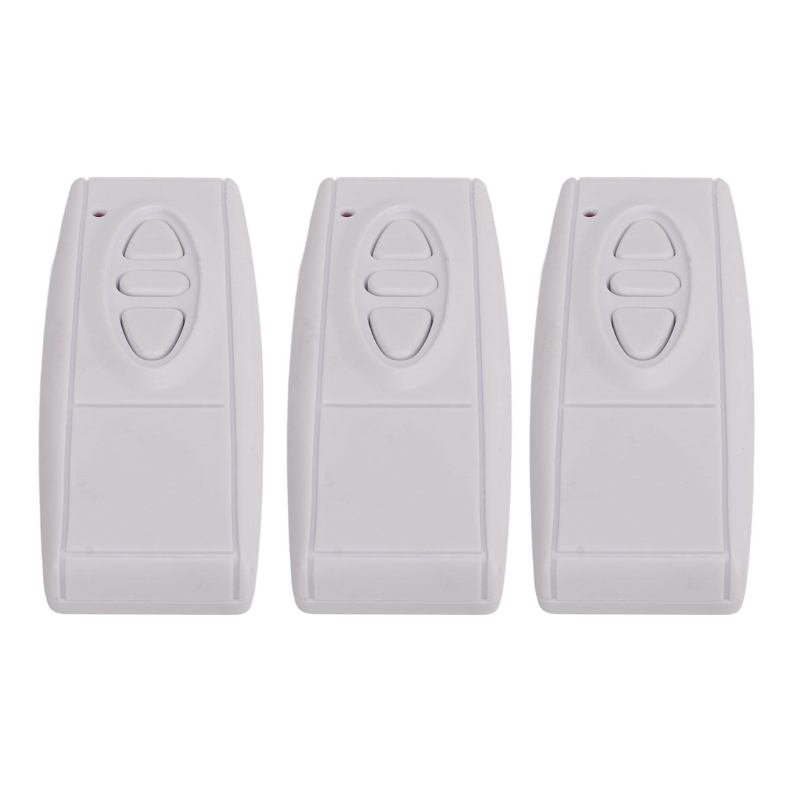 3 шт. 433 МГц беспроводной кнопочный переключатель для гаражных ворот пульт дистанционного управления для рулонных ворот
3 шт. 433 МГц беспроводной кнопочный переключатель для гаражных ворот пульт дистанционного управления для рулонных ворот