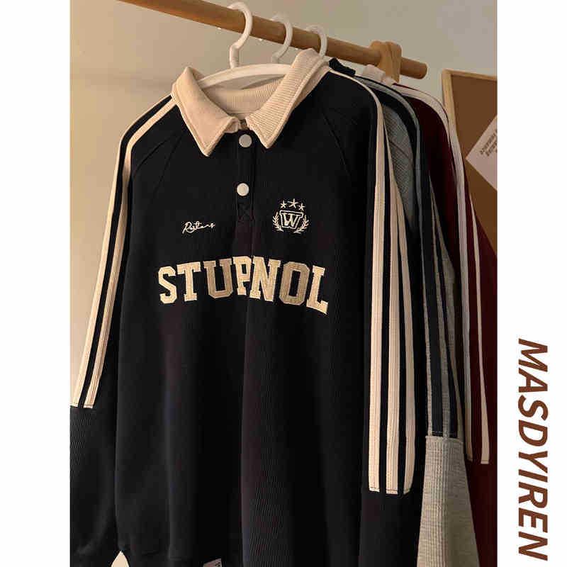 Men s Retro College Style Polo Sweatshirt - Spring/Autumn Loose Fit, Long-Sleeve Top, Hong Kong Style 2025. 2XL (75-90kg)
Men s Retro College Style Polo Sweatshirt - Spring/Autumn Loose Fit, Long-Sleeve Top, Hong Kong Style 2025. 2XL (75-90kg)