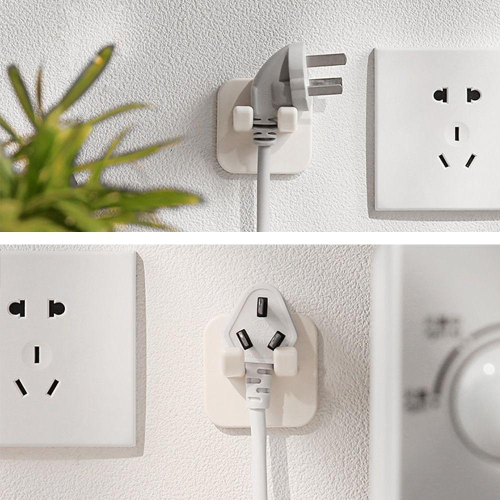 Double Hook Power Plug Socket Adhesive Power Cord Storage Rack Wall Storage Hooks Kitchen
Double Hook Power Plug Socket Adhesive Power Cord Storage Rack Wall Storage Hooks Kitchen