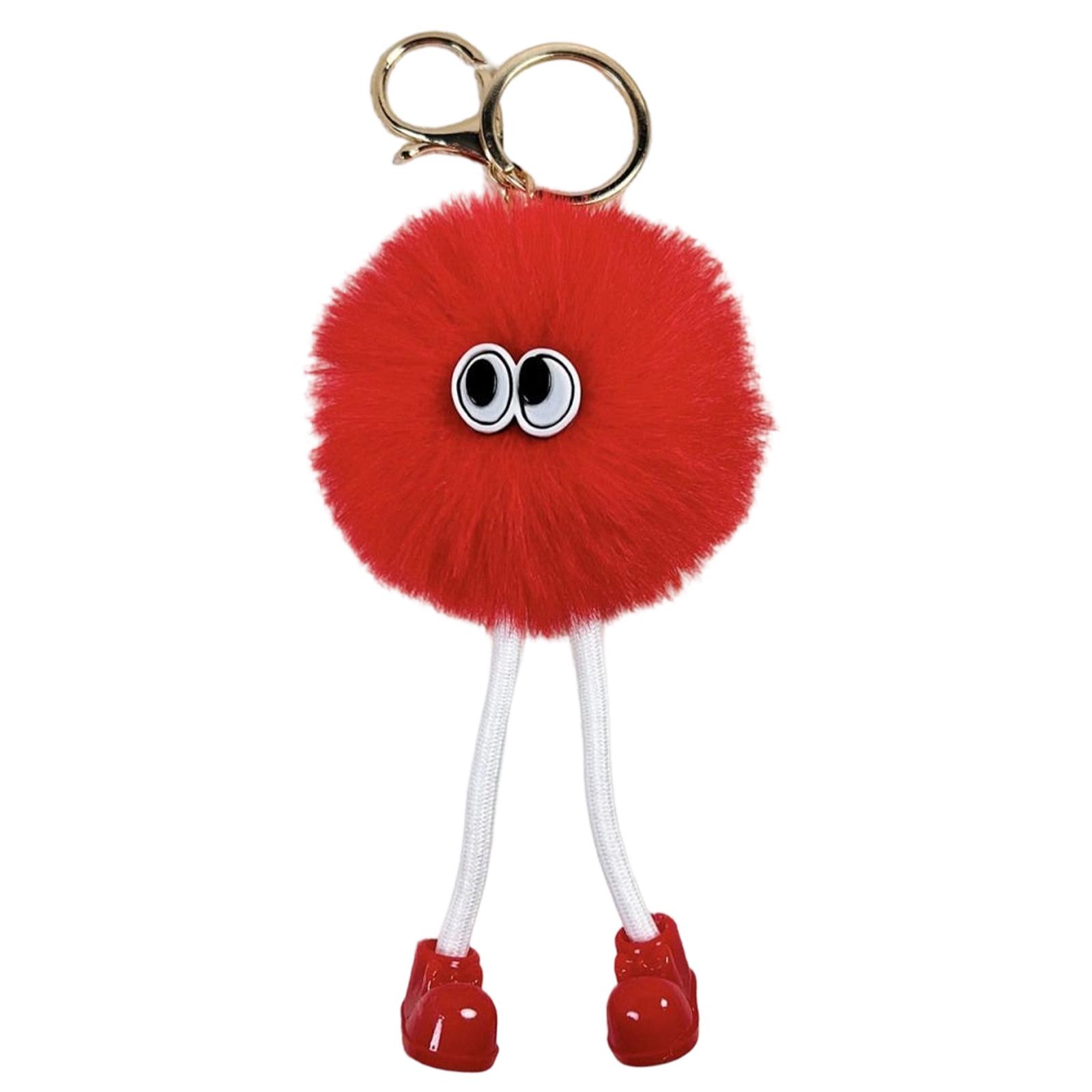 Plush Rabbit Fur Ball Keychain with Long Legs and Shoe Detail Soft Faux Fur Pom Pom Bag Charm Pendant for Car Keys Backpack Accessories One Size
Plush Rabbit Fur Ball Keychain with Long Legs and Shoe Detail Soft Faux Fur Pom Pom Bag Charm Pendant for Car Keys Backpack Accessories One Size